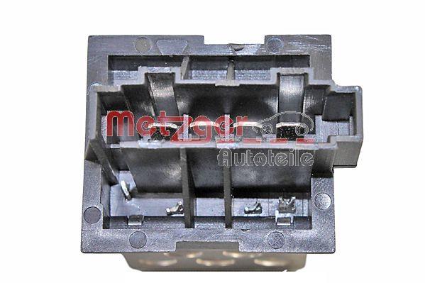 Résistance, pulseur d'air habitacle (Élément de commande, chauffage/ventilation) METZGER ref. 0917349